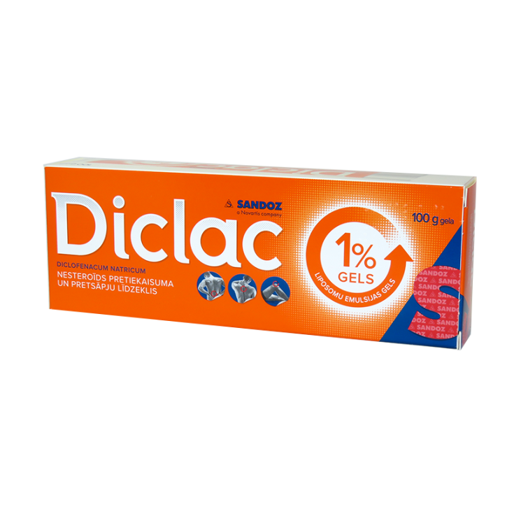 DICLAC 1% gēls 100g